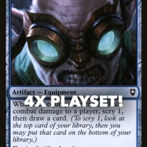 MTG | 4x Goggles of Night | Nonfoil | CLB-74 | NM