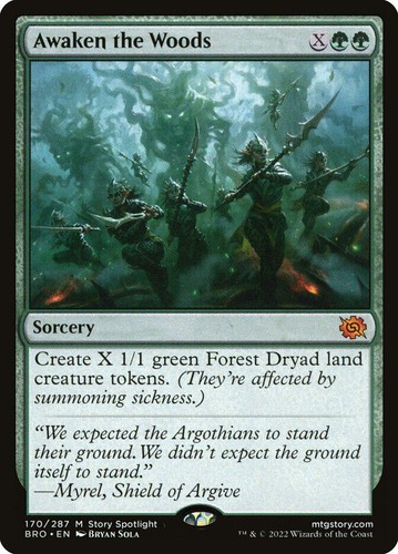 MTG | Awaken the Woods | Nonfoil | BRO-170 | NM