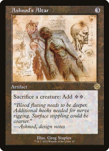 MTG | Ashnod's Altar | Nonfoil | BRR-67 | NM