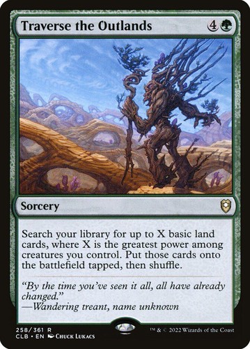 MTG | Traverse the Outlands | Nonfoil | CLB-258 | NM