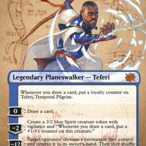 MTG | Teferi, Temporal Pilgrim | Nonfoil | Borderless | BRO-293 | NM