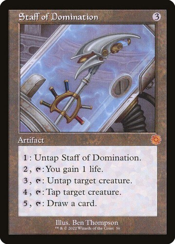 MTG | Staff of Domination | Nonfoil | BRR-56 | NM