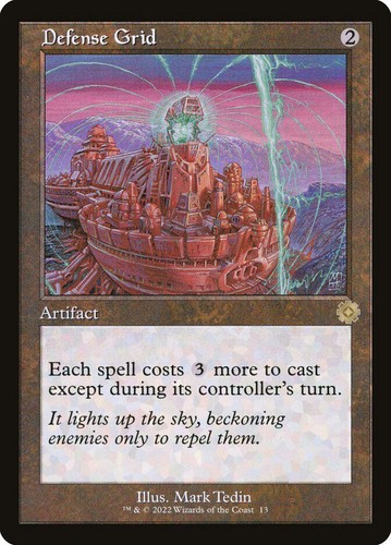 MTG | Defense Grid | Nonfoil | BRR-13 | NM