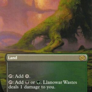 MTG | Llanowar Wastes | Nonfoil | Borderless | BRO-299 | NM