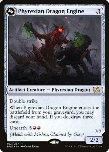 MTG | Phyrexian Dragon Engine | Nonfoil | BRO-163a | NM