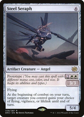 MTG | Steel Seraph | Nonfoil | BRO-38 | NM