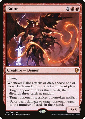 MTG | Balor | Nonfoil | CLB-162 | NM
