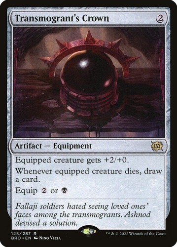 MTG | Transmogrant's Crown | Nonfoil | BRO-125 | NM