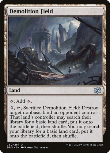 MTG | Demolition Field | Nonfoil | BRO-260 | NM