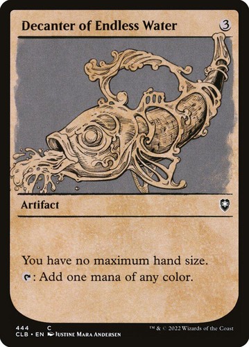 MTG | Decanter of Endless Water | Nonfoil | Showcase | CLB-444 | NM