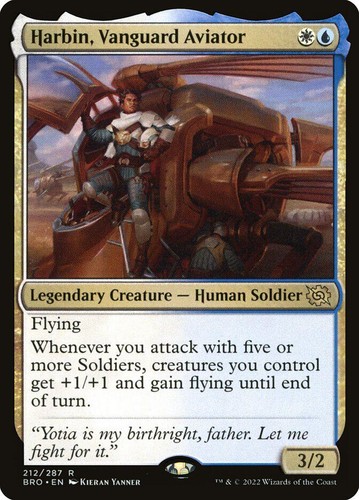 MTG | Harbin, Vanguard Aviator | Nonfoil | BRO-212 | NM
