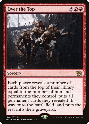 MTG | Over the Top | Nonfoil | BRO-146 | NM