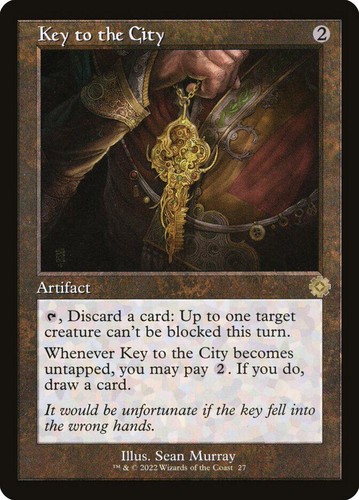 MTG | Key to the City | Nonfoil | BRR-27 | NM