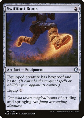 MTG | Swiftfoot Boots | Nonfoil | CLB-339 | NM
