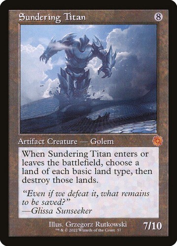 MTG | Sundering Titan | Nonfoil | BRR-57 | NM
