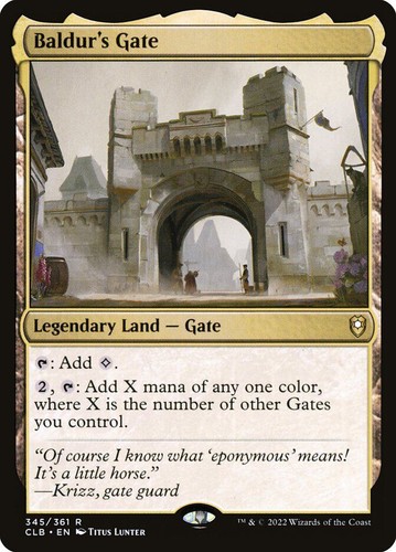 MTG | Baldur's Gate | Nonfoil | CLB-345 | NM