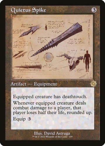 MTG | Quietus Spike Retro Schematic | Nonfoil | BRR-109 | NM