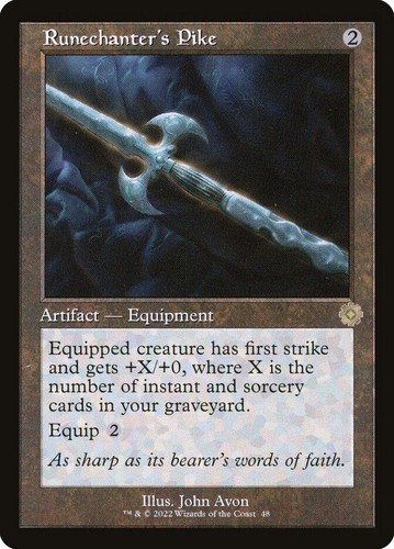 MTG | Runechanter's Pike | Nonfoil | BRR-48 | NM