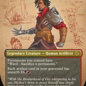 MTG | Mishra, Tamer of Mak Fawa | Nonfoil | Borderless | BRO-295 | NM