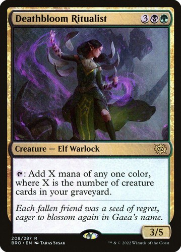 MTG | Deathbloom Ritualist | Nonfoil | BRO-208 | NM