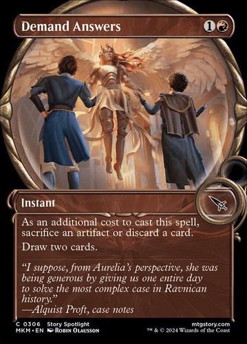 MTG | Demand Answers | Nonfoil | Showcase | MKM-306 | NM