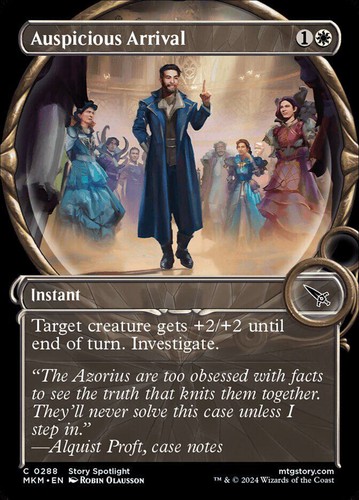 MTG | Auspicious Arrival | Nonfoil | Showcase | MKM-288 | NM