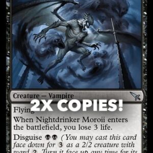 MTG | 2x Nightdrinker Moroii | Nonfoil | MKM-96 | NM