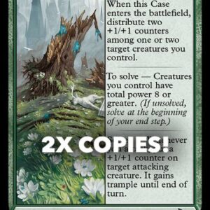 MTG | 2x Case of the Trampled Garden | Nonfoil | MKM-156 | NM