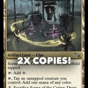 MTG | 2x Scene of the Crime | Nonfoil | MKM-267 | NM