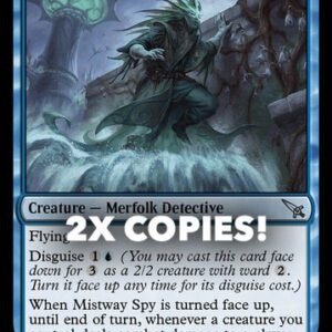MTG | 2x Mistway Spy | Nonfoil | MKM-65 | NM