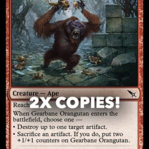 MTG | 2x Gearbane Orangutan | Nonfoil | MKM-129 | NM