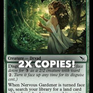 MTG | 2x Nervous Gardener | Nonfoil | MKM-169 | NM