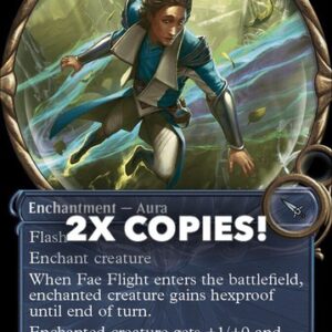 MTG | 2x Fae Flight | Nonfoil | Showcase | MKM-295 | NM