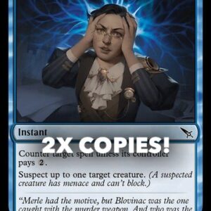 MTG | 2x Reasonable Doubt | Nonfoil | MKM-69 | NM