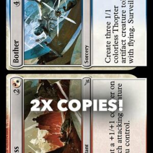 MTG | 2x Fuss // Bother | Nonfoil | MKM-248 | NM