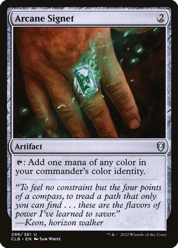 MTG | Arcane Signet | Nonfoil | CLB-298 | NM