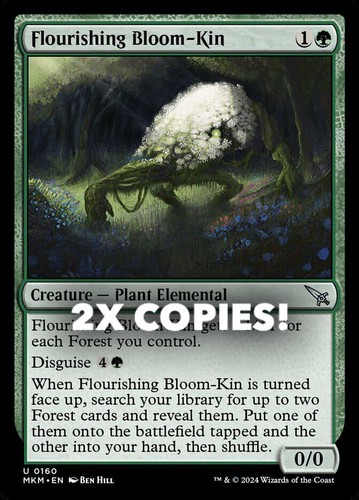 MTG | 2x Flourishing Bloom-Kin | Nonfoil | MKM-160 | NM