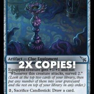 MTG | 2x Candlestick | Nonfoil | MKM-43 | NM