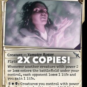 MTG | 2x Wispdrinker Vampire | Nonfoil | Showcase | MKM-374 | NM