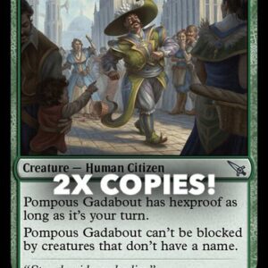 MTG | 2x Pompous Gadabout | Nonfoil | MKM-171 | NM
