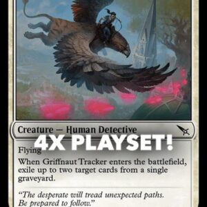 MTG | 4x Griffnaut Tracker | Nonfoil | MKM-17 | NM