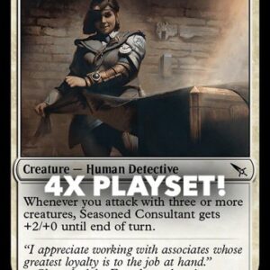 MTG | 4x Seasoned Consultant | Nonfoil | MKM-33 | NM