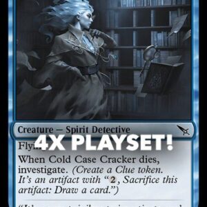 MTG | 4x Cold Case Cracker | Nonfoil | MKM-46 | NM