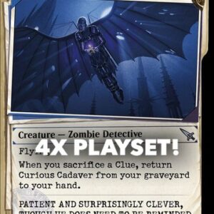 MTG | 4x Curious Cadaver | Nonfoil | Showcase | MKM-358 | NM