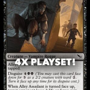 MTG | 4x Alley Assailant | Nonfoil | MKM-76 | NM