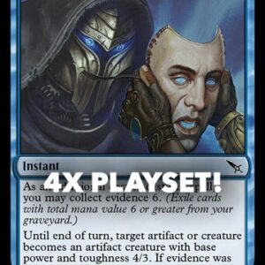 MTG | 4x Behind the Mask | Nonfoil | MKM-39 | NM