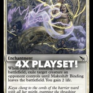MTG | 4x Makeshift Binding | Nonfoil | MKM-23 | NM