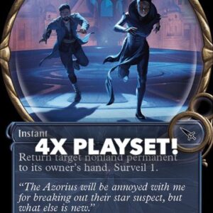 MTG | 4x Unauthorized Exit | Nonfoil | Showcase | MKM-298 | NM