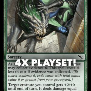MTG | 4x Bite Down on Crime | Nonfoil | MKM-154 | NM