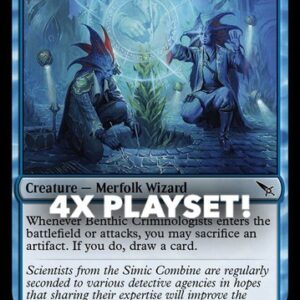 MTG | 4x Benthic Criminologists | Nonfoil | MKM-40 | NM